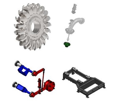 Mechanical spare parts 